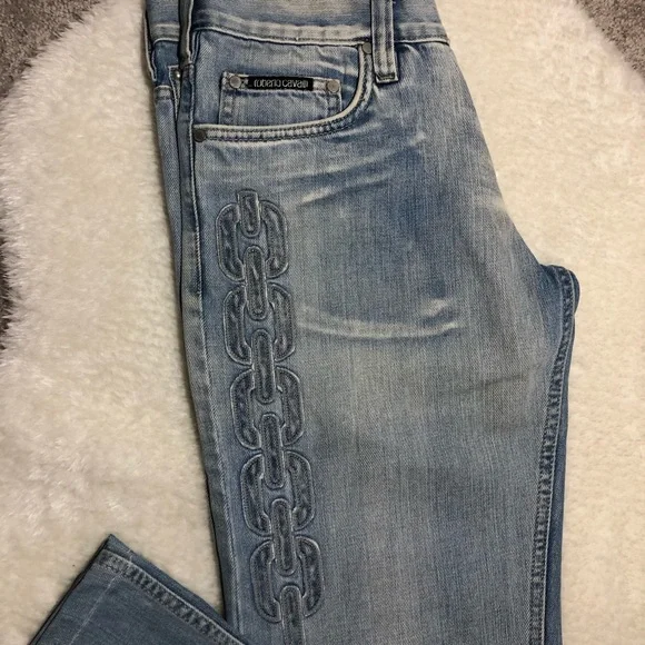 Roberto Cavalli Vintage Jeans Size 30 - Picture 2 of 8